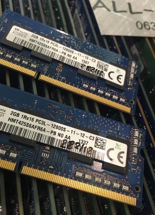 Оперативна пам`ять HYNIX DDR3 2GB 1.35V SO-DIMM PC3 12800S 160...