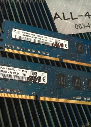 Оперативна пам`ять HYNIX DDR3 8GB 1.35V PC3L 12800U 1600mHz In...
