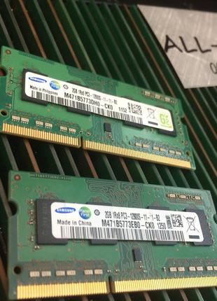 Оперативна пам`ять Samsung DDR3 2GB SO-DIMM PC3 12800S 1600mHz...