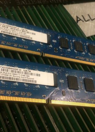 Оперативна пам`ять Nanya DDR3 4GB PC3 12800U 1600mHz Intel/AMD