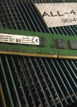 Оперативна пам`ять KINGSTON DDR4 8GB DIMM 1.2V 1Rx8 PC4 - 2133...