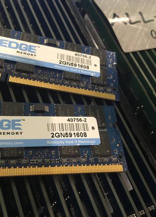 Оперативна пам`ять EDGE DDR2 2GB SO-DIMM PC2 6400S 800mHz Inte...