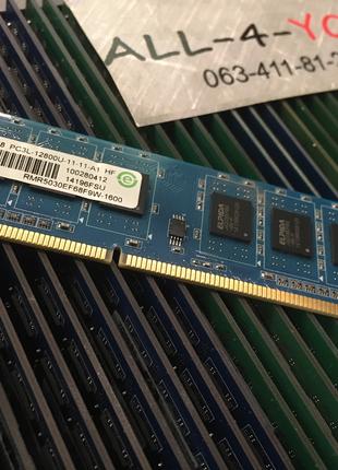 Оперативна пам`ять RAMAXEL DDR3 4GB 1.35V PC3 12800U 1600mHz I...