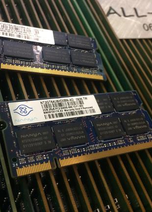 Оперативна пам`ять Nanya DDR2 2GB SO-DIMM PC2 6400S 800mHz Int...
