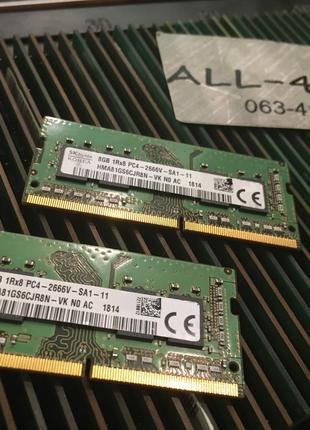 Оперативна пам`ять HYNIX DDR4 8GB SO-DIMM 1.2V 1Rx8 PC4 - 2666...