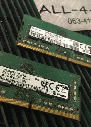Оперативна пам`ять SAMSUNG DDR4 8GB SO-DIMM 1.2V 1Rx8 PC4 - 24...