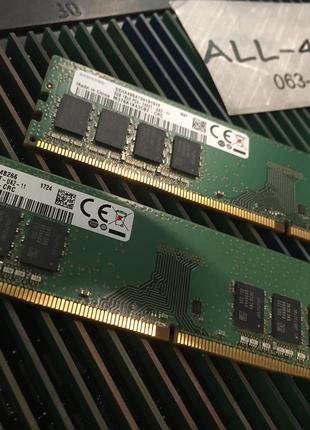 Оперативна пам`ять SAMSUNG DDR4 8GB DIMM 1.2V 1Rx8 PC4 - 2400T...