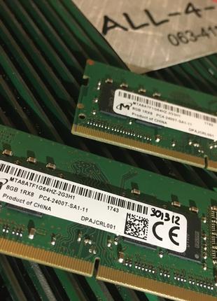 Оперативна пам`ять MICRON DDR4 8GB SO-DIMM 1.2V 1Rx8 PC4 - 240...