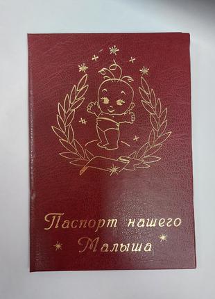 Диплом паспорт нашего малыша
