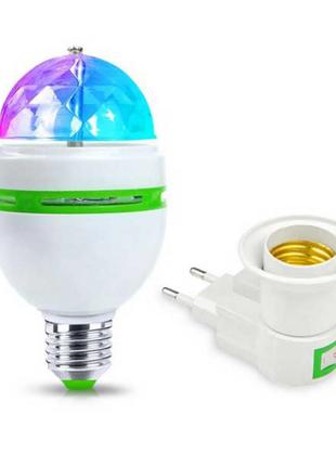 Светодиодная вращающаяся лампа LED Mini Party Light Lamp