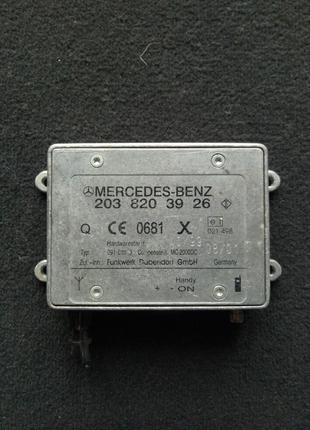 Блок управления мобильным телефоном Mercedes S Class W220 2038...