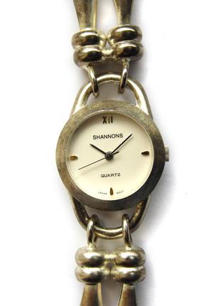 Shannons часы из сша металл оригинальный дизайн механизм japan