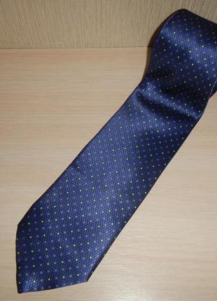 Шелковый галстук italo ferretti 100% шелк
