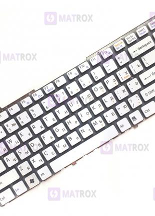 Клавиатура для ноутбука Sony Vaio VGN-FW series, ru, white