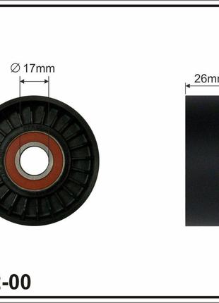 РОЛИК РЕМНЯ 10200