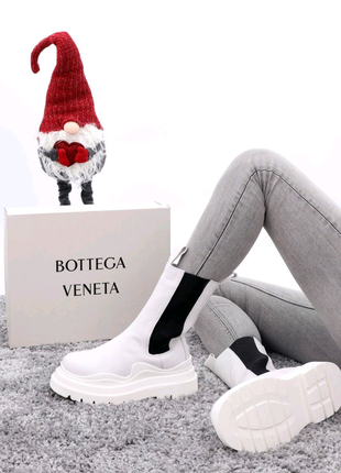 Ботинки Bottega Высокие МЕХ 36-40