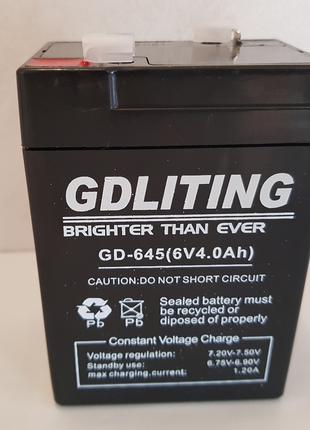 Аккумулятор GDLITE GD-645 6V для весов