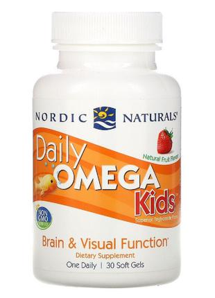 Омега для детей для ежедневного употребления, Daily Omega Kids...