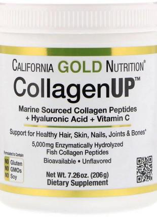 California Gold Nutrition, АКЦИЯ Коллаген с гиалуроновой кислотой