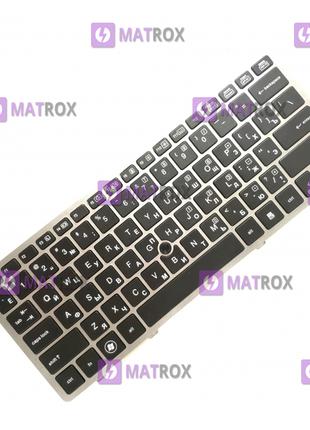 Клавиатура для HP EliteBook 2560P, 2570P series, rus, black