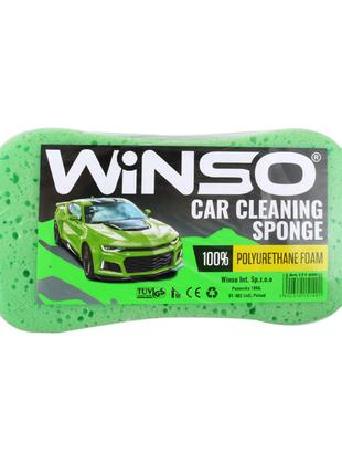 Губка для мытья авто с большими порами 220x120x60мм Winso