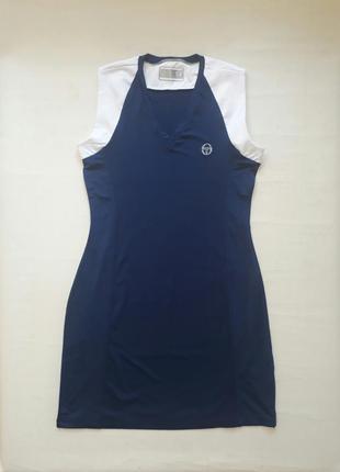 Теннисное спортивное платье sergio tacchini италия