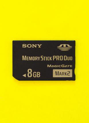 Карта памяти Memory Stick Pro Duo 8 Gb Sony Mark 2