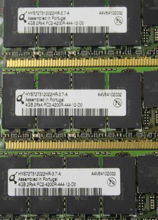 Серверная память DDR2 4Gb PC2-4200R (533MHz)