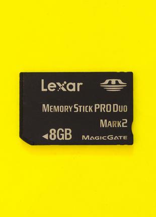 Карта памяти Lexar Memory Stick Pro Duo 8 Gb Sony