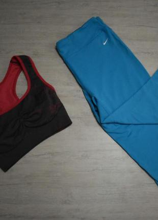Спортивные бриджи nike dri fit большой размер