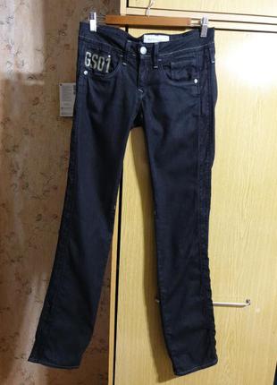 Оригинальные итальянские зауженные стрейчевые джинсы g - star raw