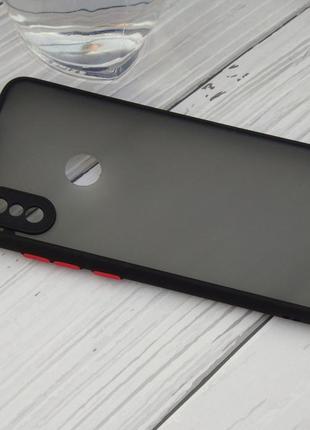 Противоударный матовый чехол для Xiaomi Redmi Note 5 Черный