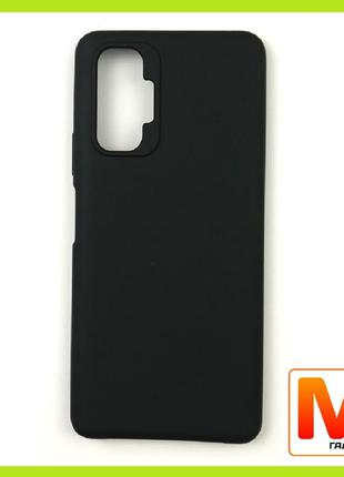 Чехол Jelly Silicone Case Xiaomi Redmi Note 10 Pro Black с мик...