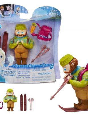 Игровой набор Hasbro Disney Frozen little kingdom Oaken's Ski Tri