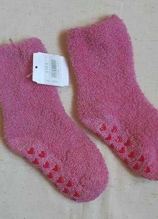 Махровые носки стопперы сток из германии на размер 27-30