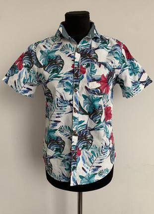 Рубашка гавайская 12 лет