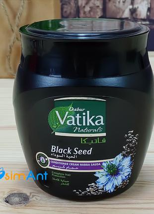 Vatika Dabur Black Seed mask - маска для волос с черным тмином...