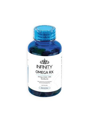 Витамины омега для детей и взрослых Infinity Omega RX жеватель...