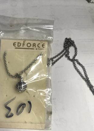 Бижутерия Edforce кулон с цепочкой-качественная бижутерия