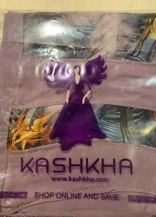 Kashkha Палантин Палантин-шарф со стразами с цветочным рисунко...