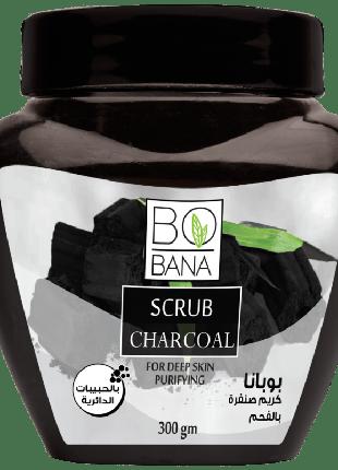 Bobana Scrub Charcoal-Бобана угольный скраб 300 мл Египет