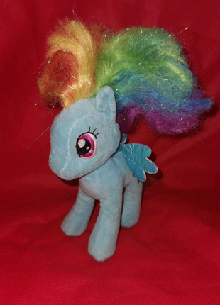 My little pony с клеймом пони лошадка мягкая игрушка с Европы