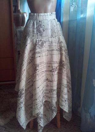 Красивая юбка клиньями