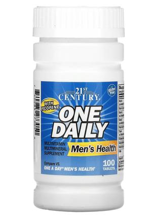 21st Century, One Daily, вітаміни для чоловічого здоров’я, 100...