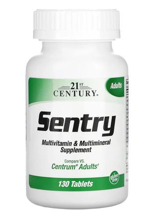 21st Century, Sentry, мультивитаминная и мультиминеральная доб...