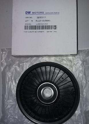 Ролик ременя кондиціонера Авео 1.6 DM (без кондиціонера) 112 mm