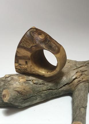 Кольцо деревянное, Перстень деревянный, Украшения из дерева, О...