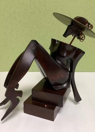 Коллекционная статуэтка "Ева", Статуэтка из дерева "Ева", Фигу...