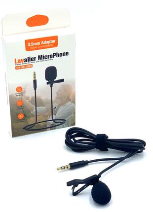 Петличный микрофон Lavalier Mini Jack 3,5 мм, петличка для Анд...