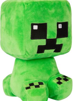 Мягкая игрушка Крипер Детеныш Майнкрафт 26 см Minecraft Creape...